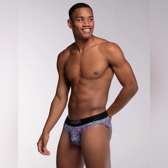 NWT BoxMenswear Feature Fit 3.0 Boxer Briefs Techno Boy Medium NWT - Picture 11 of 16